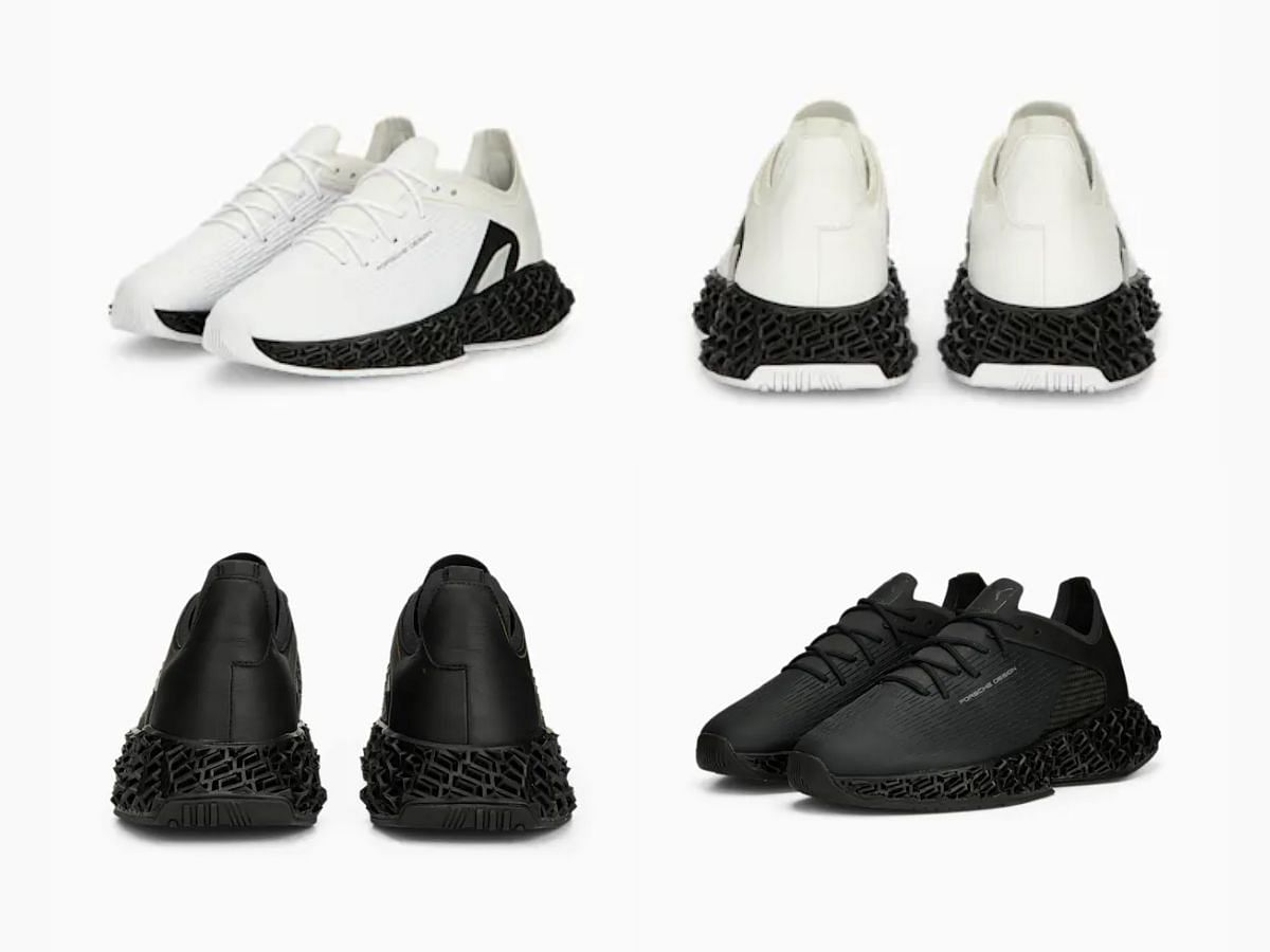 The newly released Puma x Porsche Design 3D Mtrx sneakers celebrate the 75 years of the Porsche 356 'No. 1' Roadster sports car (Image via Sportskeeda)