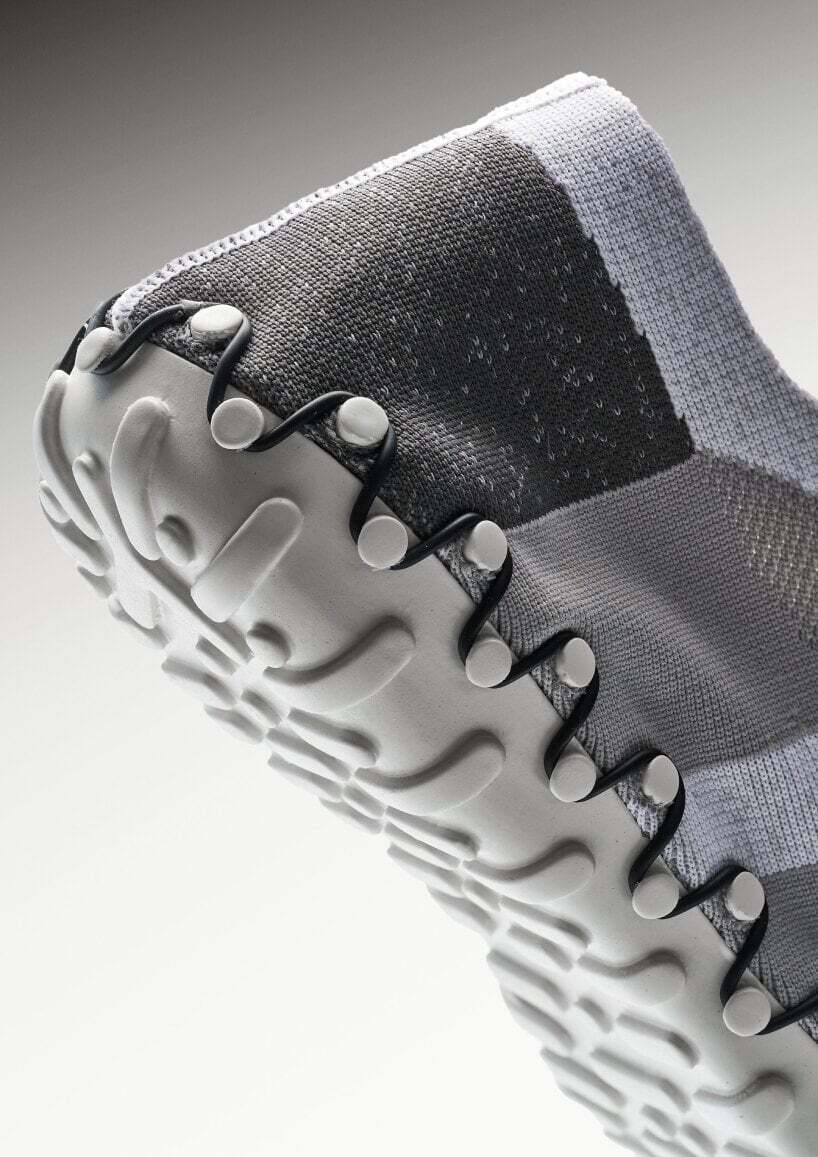 the Disassembly Lab imagines sneakers with 3D-knitted parts that are repairable, restorable, and recyclable