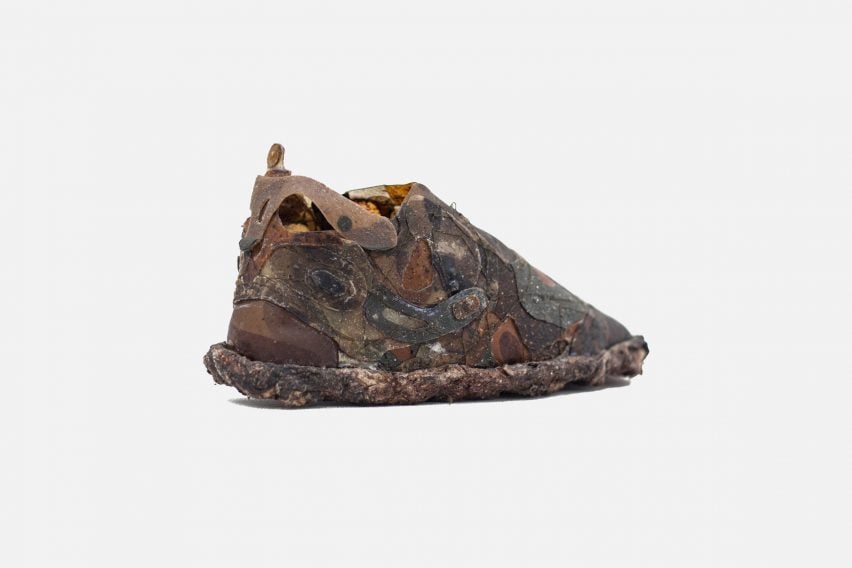 Biomaterial shoe